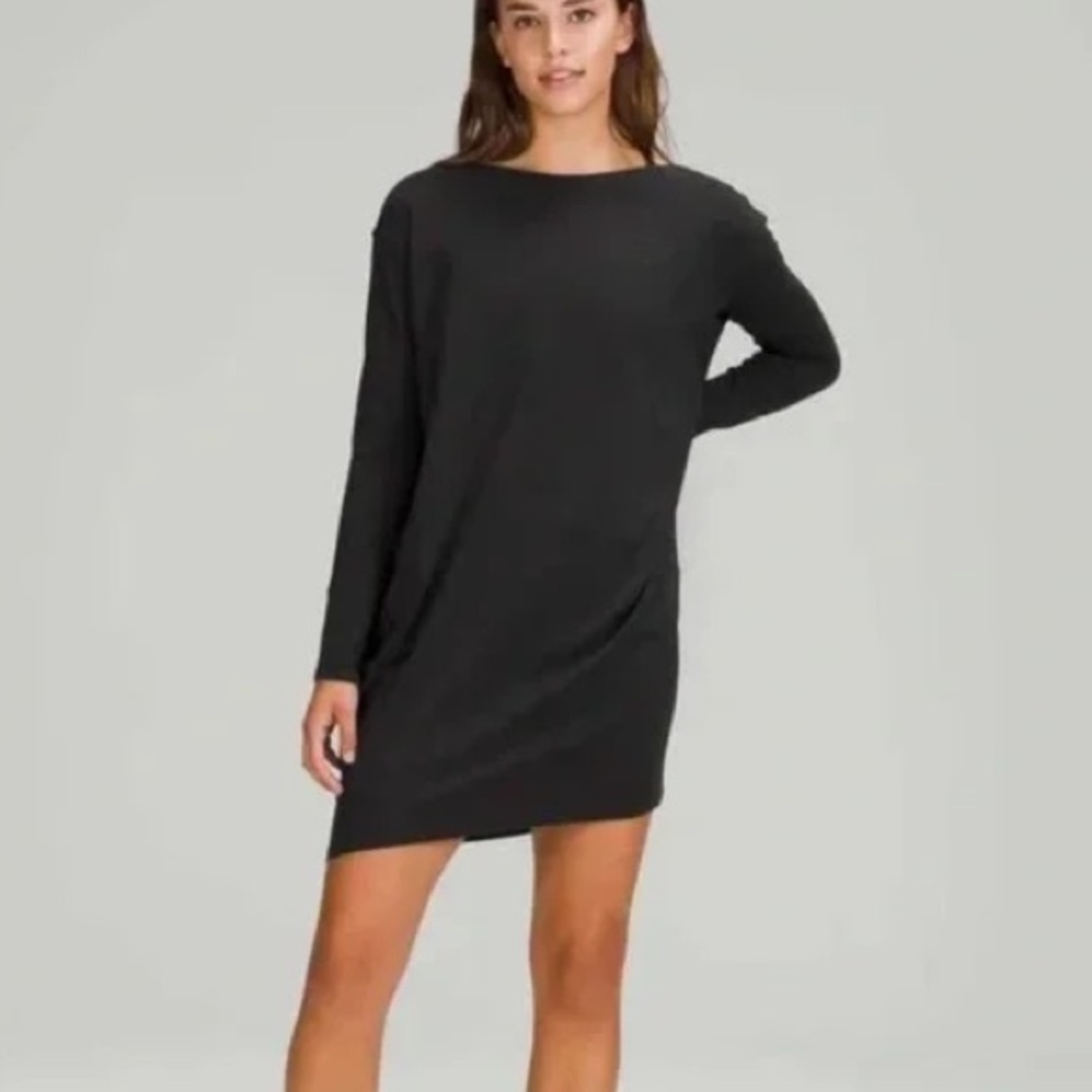 Lululemon Athletica Black Cotton Hoodie